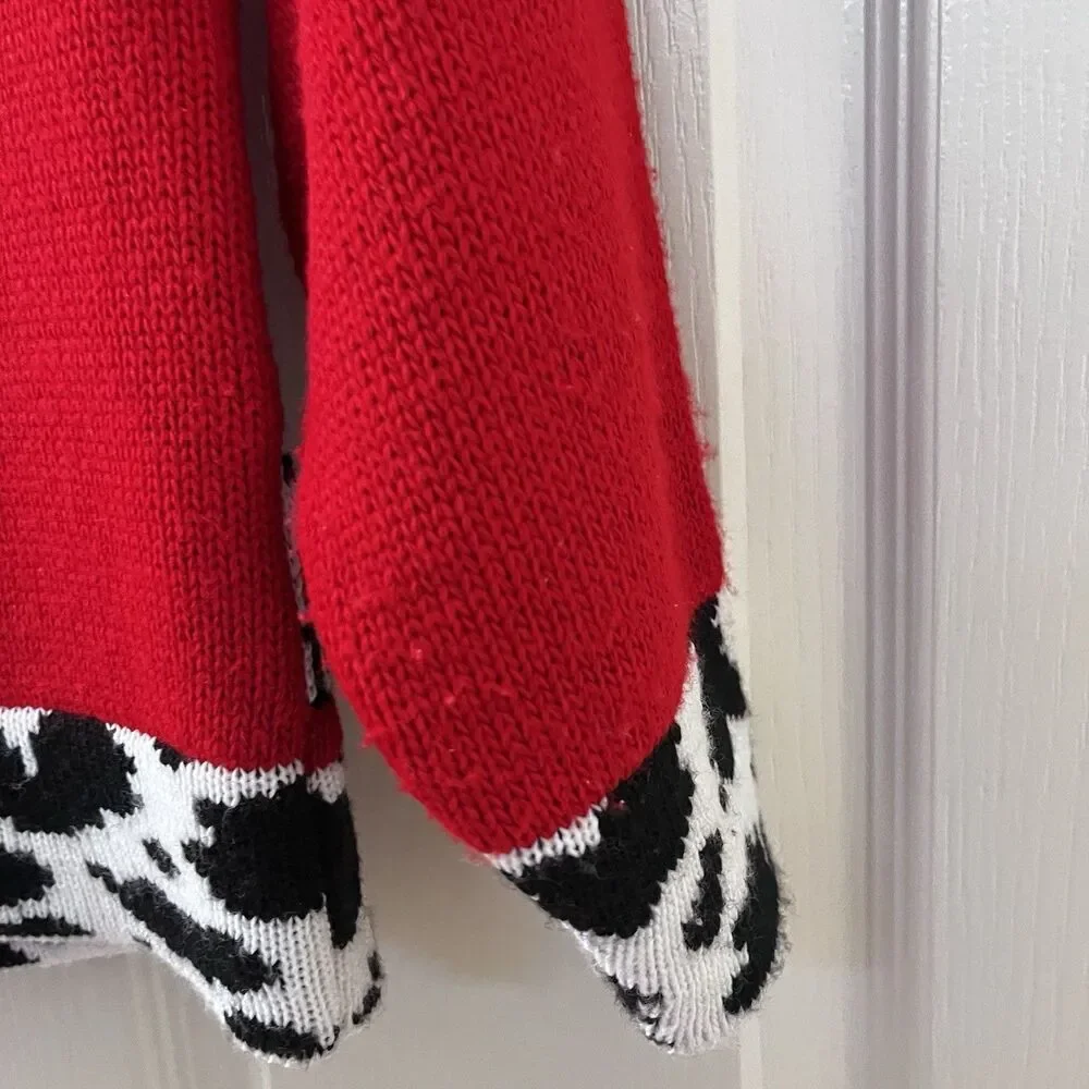 Vintage Disney 101 Dalmatians Sweater Cardigan and Skirt 2-Pc Set USA Girls